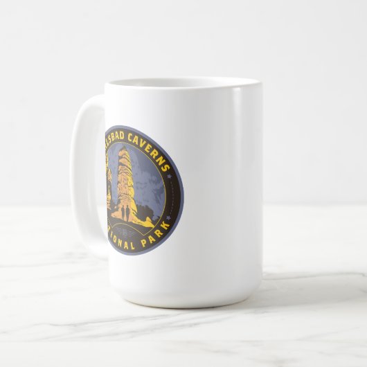 Karlsbad Nationalpark Kaffeetasse (Vorderseite Links)