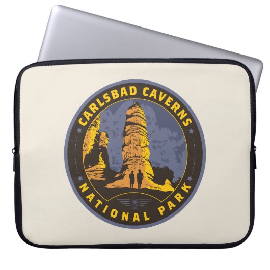 Karlsbad Nationalpark Laptopschutzhülle (Vorderseite)