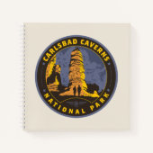 Karlsbad Nationalpark Notizblock (Vorderseite)