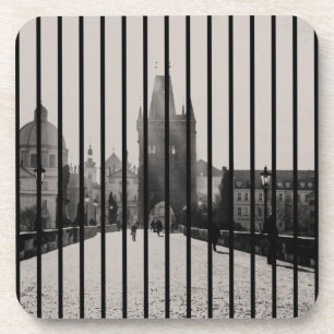 Karlsbrücke in Prag Getränkeuntersetzer