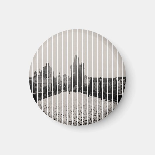 Karlsbrücke in Prag Magnet (Vorne)