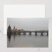 Karlsbrücke, Prag-Karte (Vorne/Hinten)