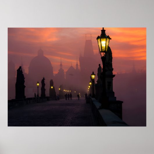 Karlsbrücke Prag Poster (Vorne)