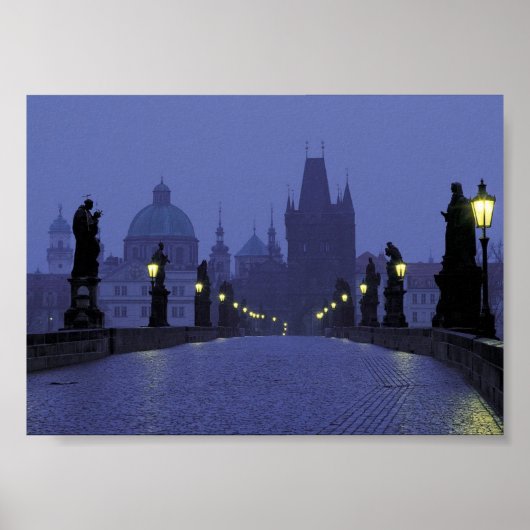Karlsbrücke Prag Poster (Vorne)