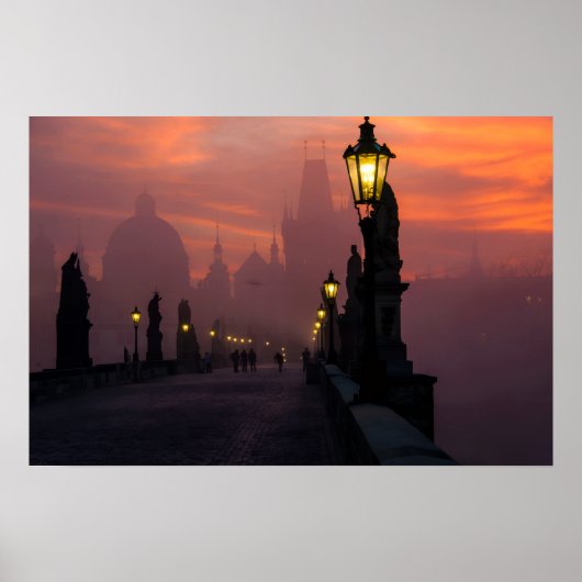 Karlsbrücke Prag Poster (Vorne)