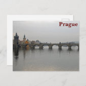 Karlsbrücke, Prag Postkarte (Vorne/Hinten)