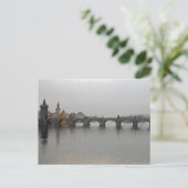Karlsbrücke, Prag Postkarte (Stehend Vorderseite)