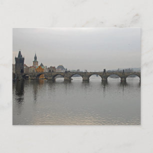 Karlsbrücke, Prag Postkarte