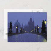 Karlsbrücke - Prag Postkarte (Vorne/Hinten)