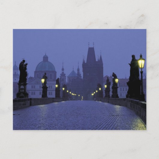 Karlsbrücke - Prag Postkarte (Vorderseite)