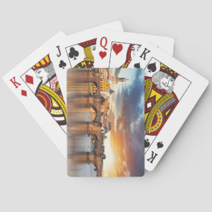 Karlsbrücke, Prag, Tschechische Republik Spielkarten