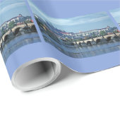 Karlsbrücke, Prager Burg Geschenkpapier (Rolleneckpunkt)