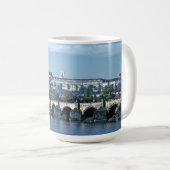 Karlsbrücke Prager Burg Kaffeetasse (VorderseiteRechts)
