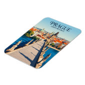 Karlsbrücke Tschechien Magnet (Linke Seite)