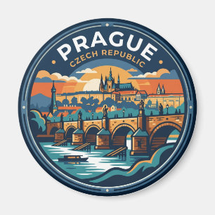 Karlsbrücke Tschechien Magnet