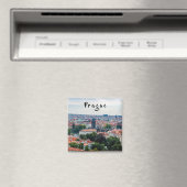 Karlsbrücke und Kirche St. Nicolas - Prag Magnet (In Situ (Geschirrspüler))