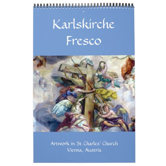 Karlskirche fresco vienna kalender (Titelbild)