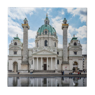 Karlskirche in Wien, Österreich Fliese
