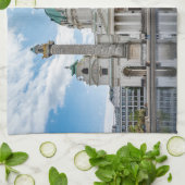 Karlskirche in Wien, Österreich Geschirrtuch (Gefaltet)