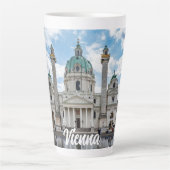 Karlskirche in Wien, Österreich Milchtasse (Vorderseite)