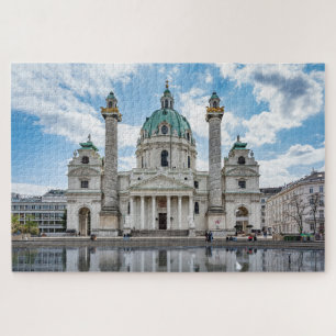 Karlskirche in Wien, Österreich Puzzle