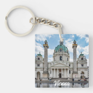Karlskirche in Wien, Österreich Schlüsselanhänger