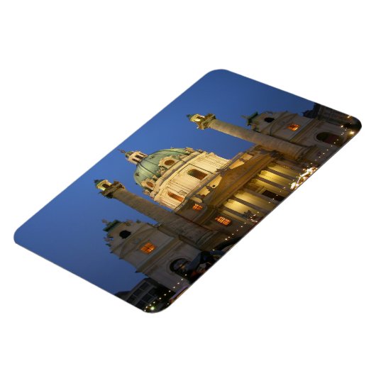 Karlskirche, Wien, Österreich Magnet (Linke Seite)