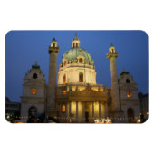 Karlskirche, Wien, Österreich Magnet (Horizontal)