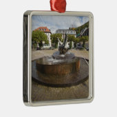 Karlsplatz, Altstadt Heidelberg Silbernes Ornament (Rechts)
