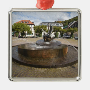Karlsplatz (Karls Platz), Altstadt Heidelberg Silbernes Ornament
