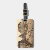 Karlsplatz und Bahnhof, München, Deutschland Gepäckanhänger (Vorderseite vertikal)