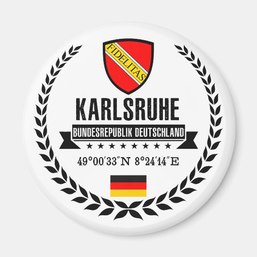 Karlsruhe Magnet (Vorne)