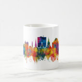 Karlsruher Skyline Deutschland Kaffeetasse (Mittel)