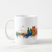 Karlsruher Skyline Deutschland Kaffeetasse (Links)