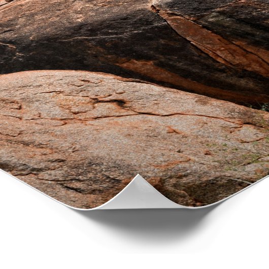 Karlu Karlu "Teufels Murmeln" Poster (Ecke)