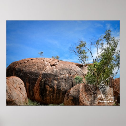 Karlu Karlu "Teufels Murmeln" Poster (Vorne)