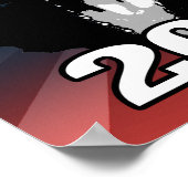 KARLY FIORINA 2016 KANDIDAT POSTER (Ecke)