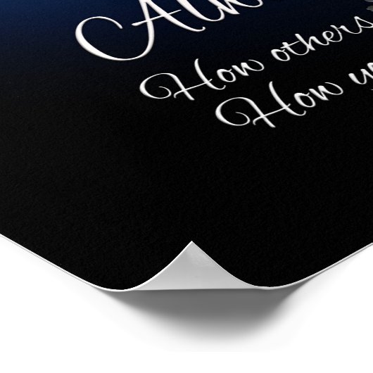 Karma angel poster (Ecke)