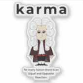 Karma. Aufkleber (Vorderseite)