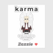 Karma. Aufkleber (Blatt)