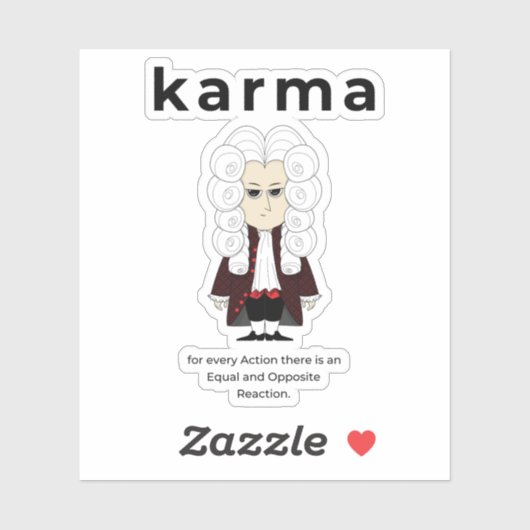 Karma. Aufkleber (Blatt)