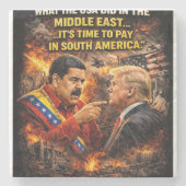 karma back maduro steinuntersetzer (Vorderseite)