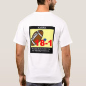 Karma-Betrüger gewinnen nie T-Shirt (Rückseite)