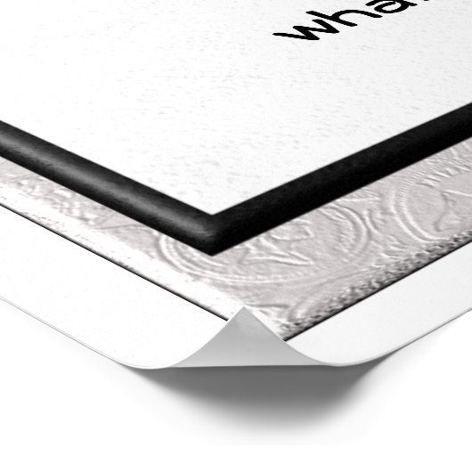 Karma Cafe Poster (Ecke)