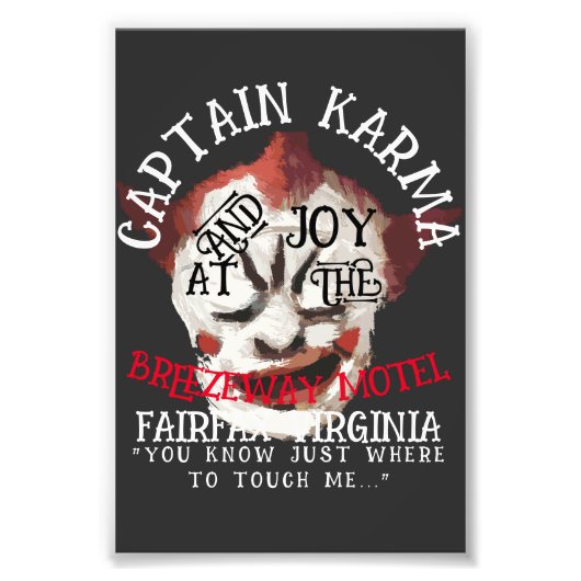 Karma Captain & Joy Breezeway Motel Fairfax VA Fotodruck (Vorne)
