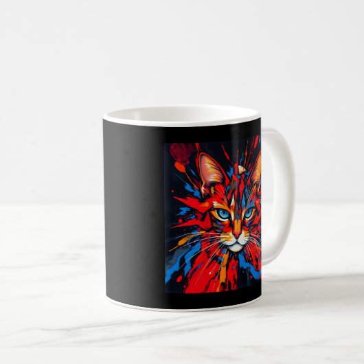 Karma Cat Kaffeetasse (VorderseiteRechts)