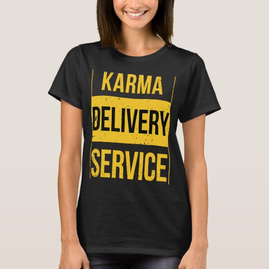 Karma Delivery Service T-Shirt (Vorderseite)