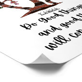 Karma-Do Gutes Poster (Ecke)