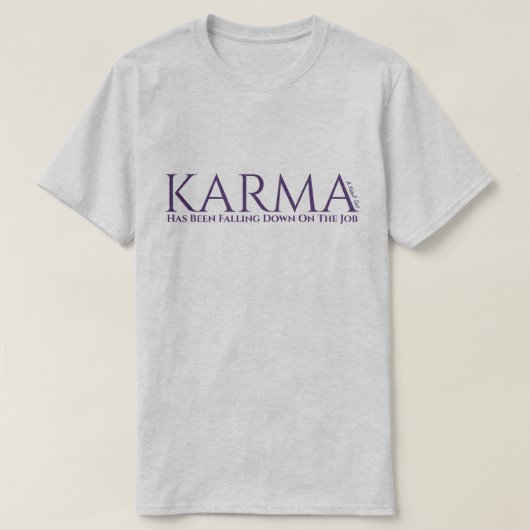 Karma - Ein MisterP-Shirt T-Shirt (Design vorne)