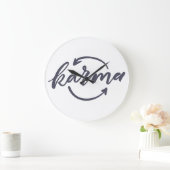 Karma Große Wanduhr (Zuhause)